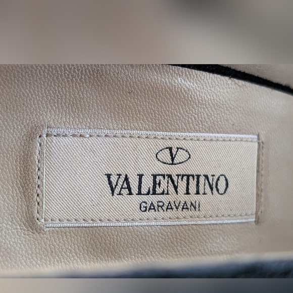 EUC Valentino Garavani Women's Black Lace Heeled Crystal Shoes Size 10 US 40 EU - Picture 13 of 13